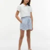 Seersucker-Shorts für Kinder