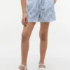 Seersucker-Shorts für Kinder