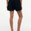 Shorts aus Leinen-Baumwoll-Mischung