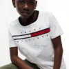 Signature Flag Stripe Logo T-Shirt für Kinder