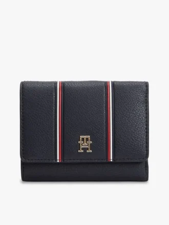 Signature Stripe Dreifach-Brieftasche Signature Stripe Dreifach-Brieftasche