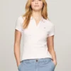 Slim Fit gestreiftes Stretch-Baumwoll-Polo