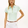 Slim-Fit-Polo mit Reißverschluss