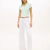 Slim-Fit-Polo mit Reißverschluss