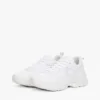 Sneaker aus grobem Leder mit gemischter Textur