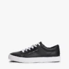 Sneaker im Court-Stil mit Metallic-Logo und genarbter Oberfläche