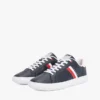 Sneaker mit gestreifter Ledersohle Sneaker mit gestreifter Ledersohle
