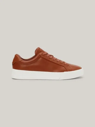 Sneaker mit Leder-Cupsole