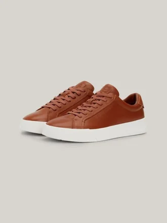 Sneaker mit Leder-Cupsole