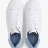 Sneaker mit Plateausohle aus Ledermix Sneaker mit Plateausohle aus Ledermix