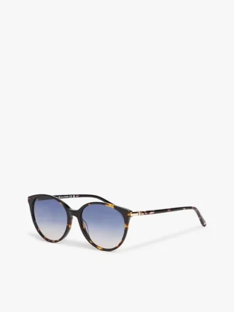 Sonnenbrille mit auffälligem Schmetterlingsrahmen Sonnenbrille mit auffälligem Schmetterlingsrahmen