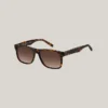 Sonnenbrille mit quadratischem Rahmen Sonnenbrille mit quadratischem Rahmen