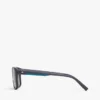 Sonnenbrille mit rechteckigem Rahmen Sonnenbrille mit rechteckigem Rahmen