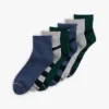Sportliche Socken mit Viertelbund, 6er-Pack Sportliche Socken mit Viertelbund, 6er-Pack