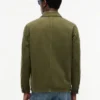 Stückgefärbte Denim-Arbeitsjacke
