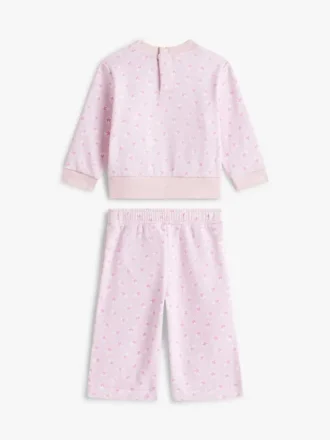 Sternen-Oberteil & Hose mit weitem Bein für Babys