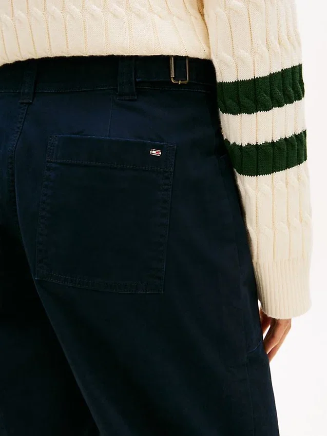 Stretch-Hose mit weitem Bein Stretch-Hose mit weitem Bein