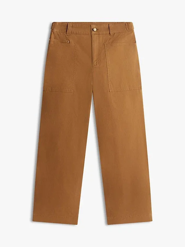 Stretch-Hose mit weitem Bein Stretch-Hose mit weitem Bein
