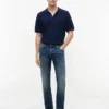Stretch-Jeans in gerader Passform