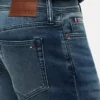 Stretch-Jeans in gerader Passform