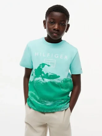 Surf-Logo-T-Shirt für Kinder