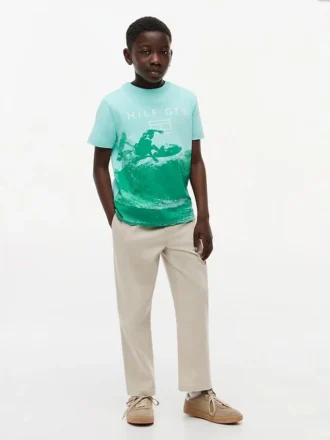 Surf-Logo-T-Shirt für Kinder