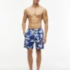 Surf-Print 7″-Badehose