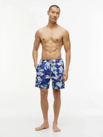 Surf-Print 7″-Badehose