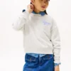 Sweatshirt für Kinder mit geflocktem Logo Sweatshirt für Kinder mit geflocktem Logo