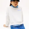 Sweatshirt für Kinder mit geflocktem Logo Sweatshirt für Kinder mit geflocktem Logo
