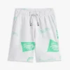 Sweatshorts für Kinder mit durchgehendem Logo-Print Sweatshorts für Kinder mit durchgehendem Logo-Print