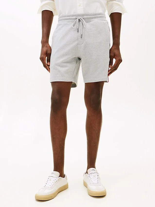 Sweatshorts mit Flaggenlogo Sweatshorts mit Flaggenlogo