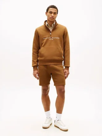 Sweatshorts mit gesticktem Tommy-Logo