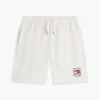 Sweatshorts mit gewelltem Flaggenlogo in Regular Fit Sweatshorts mit gewelltem Flaggenlogo in Regular Fit
