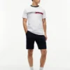 T-Shirt mit charakteristischem Flag-Stripe-Logo