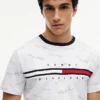 T-Shirt mit charakteristischem Flag-Stripe-Logo