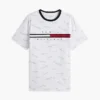 T-Shirt mit charakteristischem Flag-Stripe-Logo