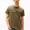 T-Shirt mit tonalem Flaggenlogo T-Shirt mit tonalem Flaggenlogo