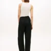 Taillierte Hose aus Leinenmischung Taillierte Hose aus Leinenmischung