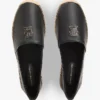 TH Monogram Leder-Espadrilles TH Monogram Leder-Espadrilles