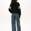 Tommy Jeans 85 Varsity-Pullover mit V-Ausschnitt Tommy Jeans 85 Varsity-Pullover mit V-Ausschnitt