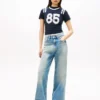 Tommy Jeans High-Rise-Jeans mit weitem Bein Tommy Jeans High-Rise-Jeans mit weitem Bein