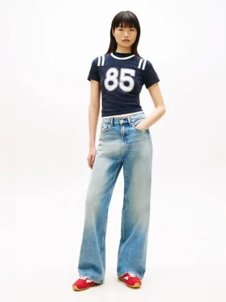 Tommy Jeans High-Rise-Jeans mit weitem Bein