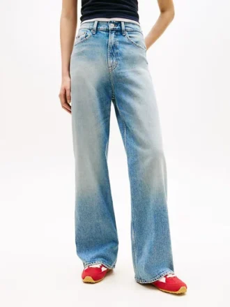 Tommy Jeans High-Rise-Jeans mit weitem Bein