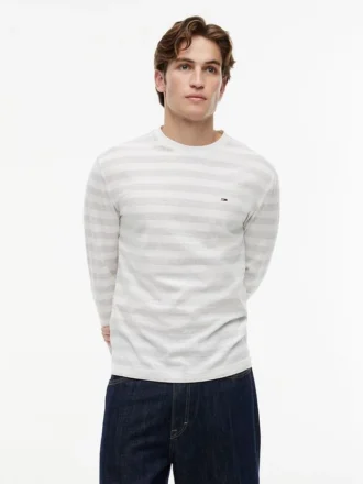 Tommy Jeans Langarm-T-Shirt mit Streifen