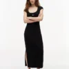 Tommy Jeans Maxikleid aus Rippstrick