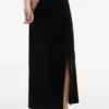 Tommy Jeans Maxikleid aus Rippstrick