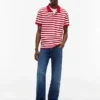 Tommy Jeans Regular Fit Streifen-Polo