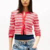 Tommy Jeans Slim Fit gestreifter Cardigan