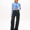 Tommy Jeans Slim Fit gestreifter Cardigan
